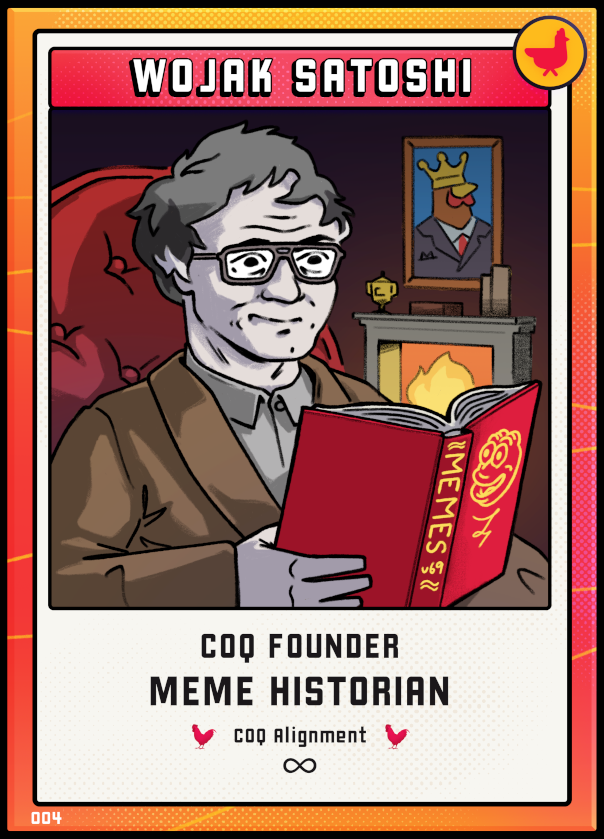 COQ.CARDS #1 COQ Billionaire