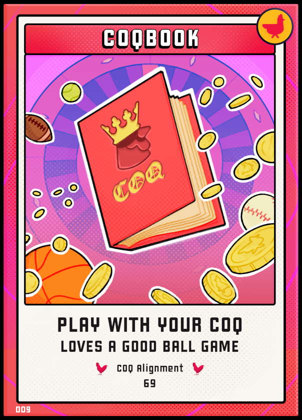 COQ.CARDS #1 COQ Billionaire